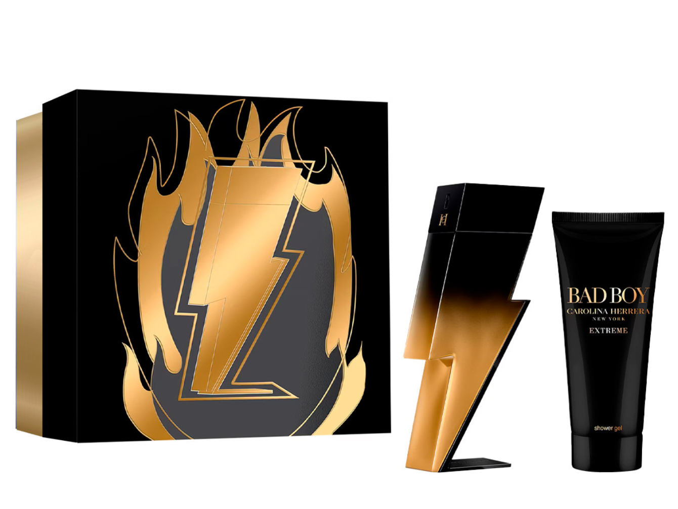 Kit Badboy Extreme Carolina Herrera For Men 2 Piezas Promocion