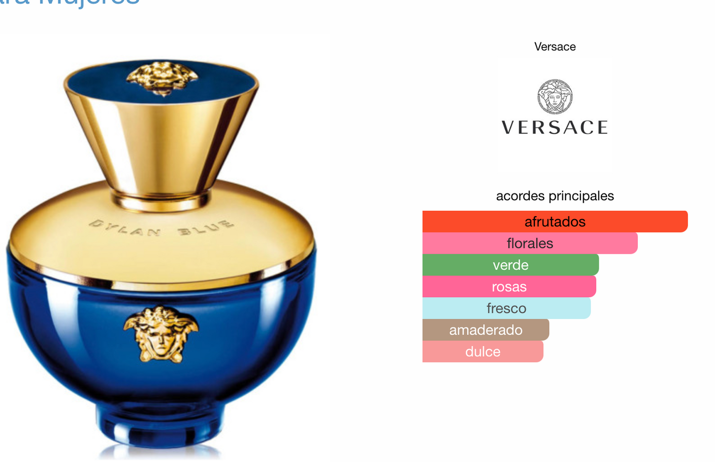 Versace Pour Femme Dylan Blue MUJER