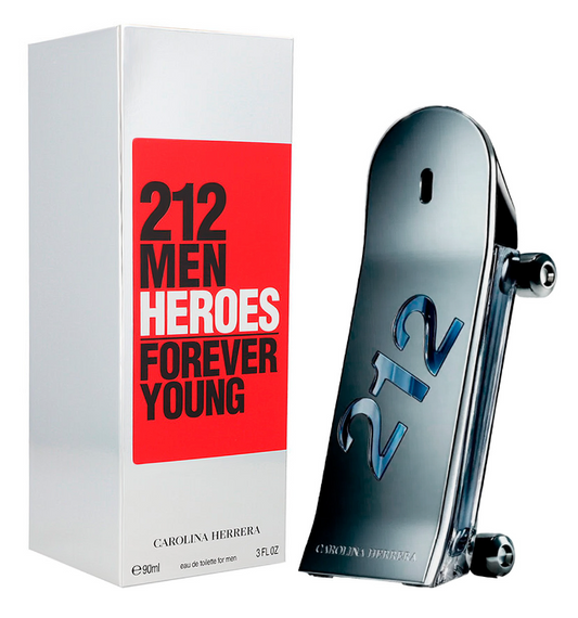 212 NYC Men Heroes EDT 90ml Hombre