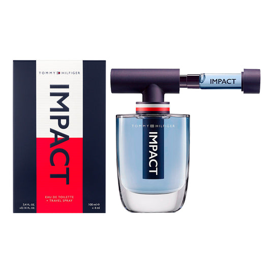 Tommy Impact 100 ml + Travel 4ml Hombre