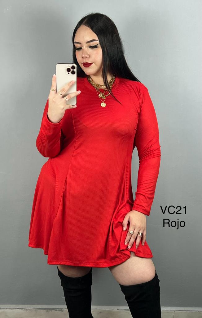 Vestido RIB Moda Curvy