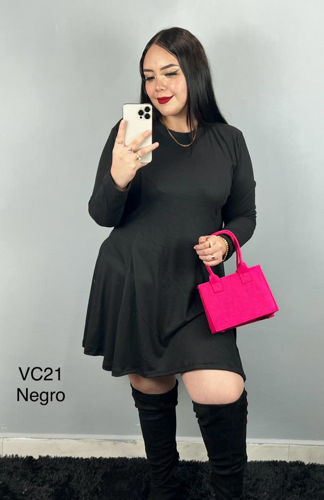 Vestido RIB Moda Curvy