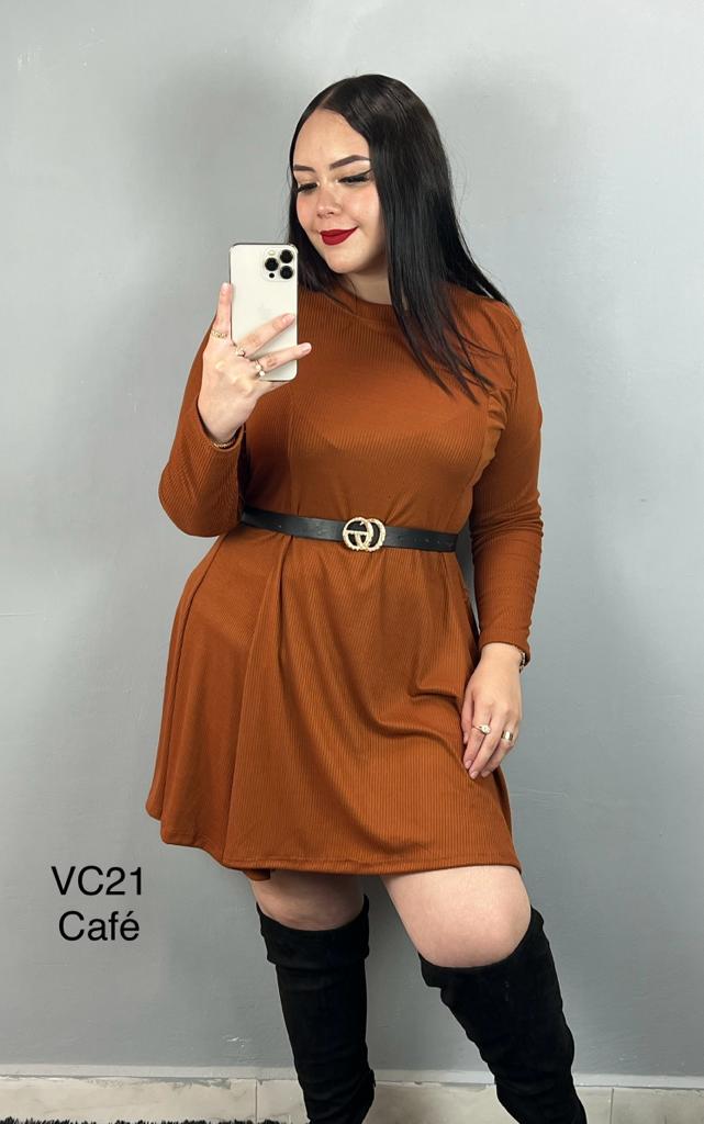 Vestido RIB Moda Curvy