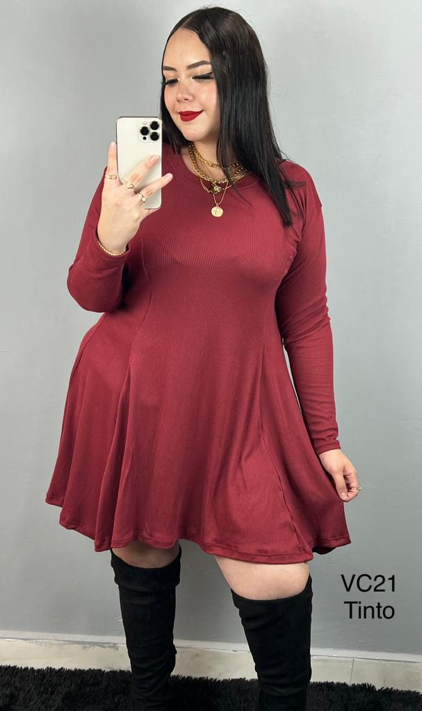 Vestido RIB Moda Curvy