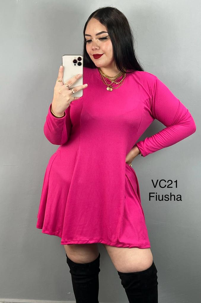 Vestido RIB Moda Curvy