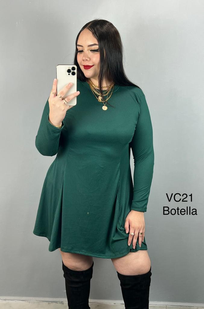 Vestido RIB Moda Curvy